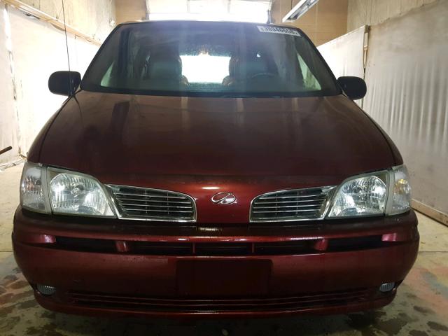 1GHDX03E82D155521 - 2002 OLDSMOBILE SILHOUETTE MAROON photo 9