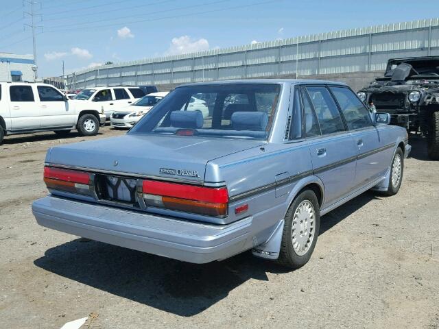 JT2MX73E8H0125703 - 1987 TOYOTA CRESSIDA L BLUE photo 4