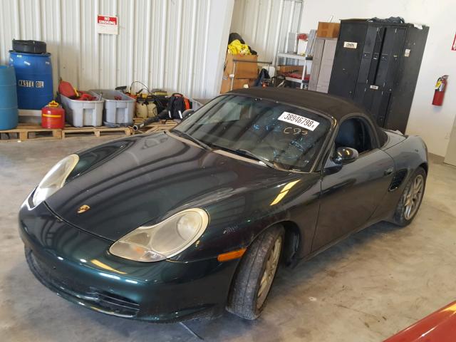 EP0CA29813U621064 - 2003 PORSCHE BOXSTER BLUE photo 2