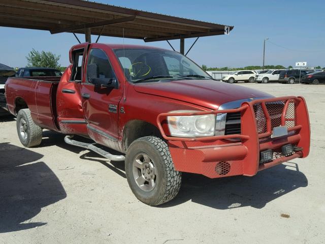 3D7KS28C97G748593 - 2007 DODGE RAM 2500 S Կարմիր լուսանկար 1