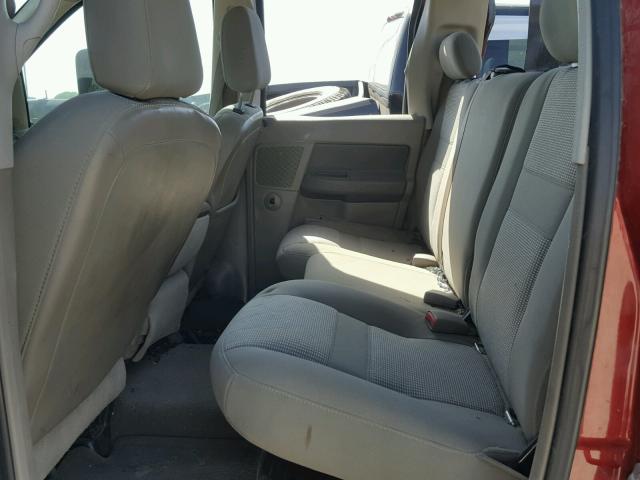 3D7KS28C97G748593 - 2007 DODGE RAM 2500 S Կարմիր լուսանկար 6