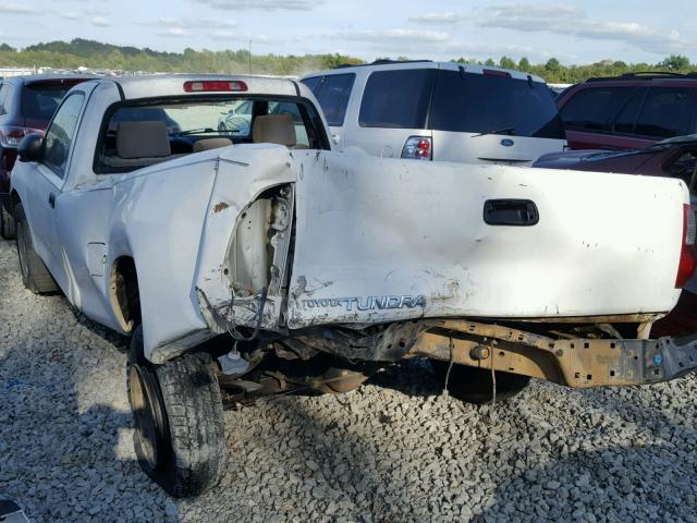 5TBJU32176S458505 - 2006 TOYOTA TUNDRA WHITE photo 3