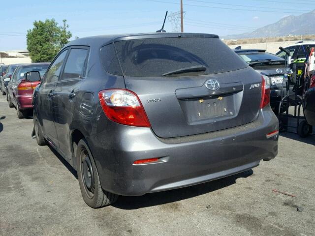 2T1KU40E99C037700 - 2009 TOYOTA COROLLA MA GRAY photo 3