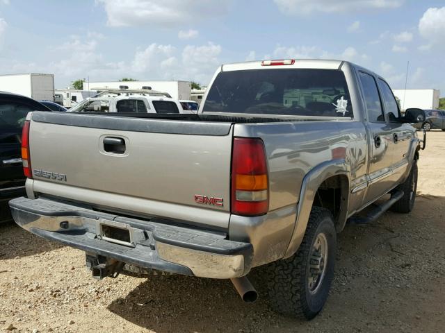 1GTHC23U62F164938 - 2002 GMC SIERRA C25 TAN photo 4