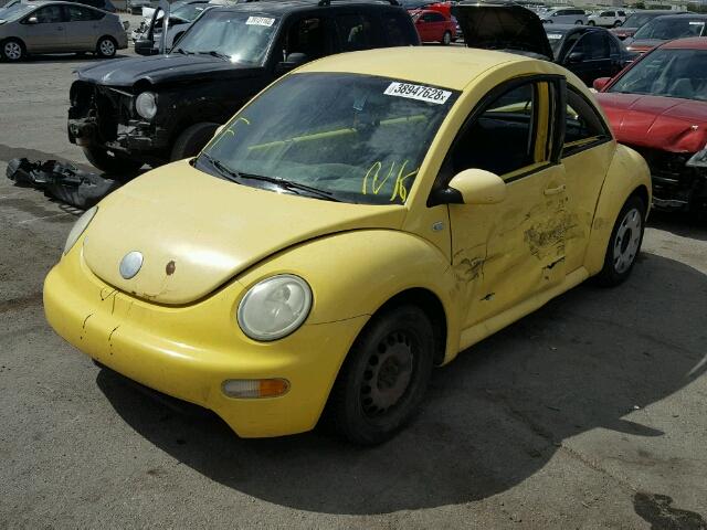 3VWBK21C03M406611 - 2003 VOLKSWAGEN NEW BEETLE 黄色 照片 2