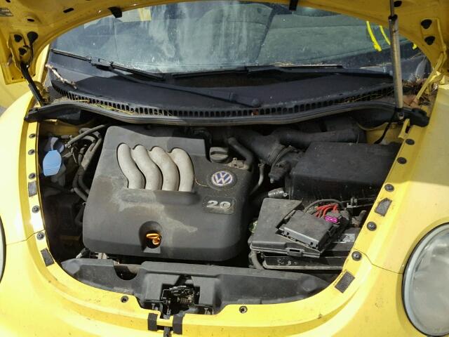 3VWBK21C03M406611 - 2003 VOLKSWAGEN NEW BEETLE 黄色 照片 7
