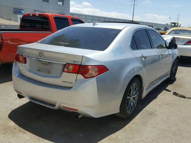 JH4CU2F88CC013123 - 2012 ACURA TSX SE SILVER photo 4