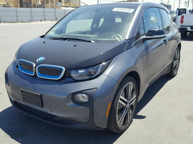 WBY1Z8C32HV891341 - 2017 BMW I3 REX ნაცრისფერი ფოტო 2