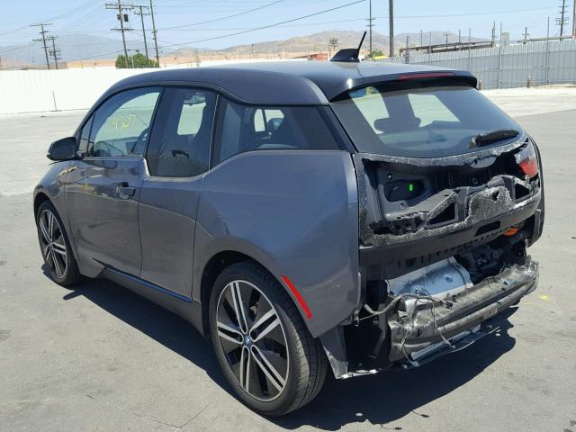 WBY1Z8C32HV891341 - 2017 BMW I3 REX ნაცრისფერი ფოტო 3
