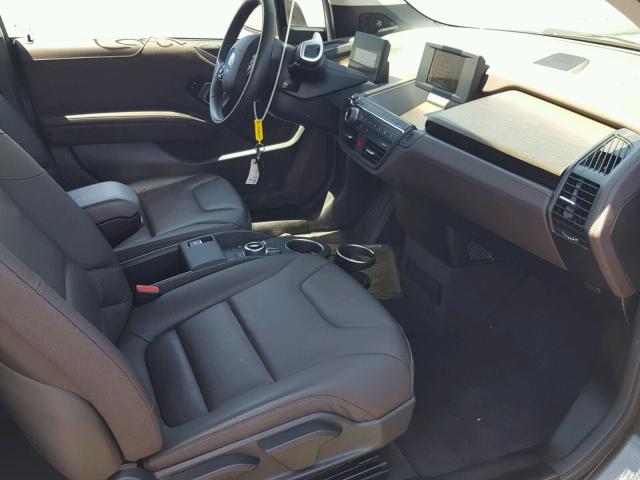 WBY1Z8C32HV891341 - 2017 BMW I3 REX ნაცრისფერი ფოტო 5