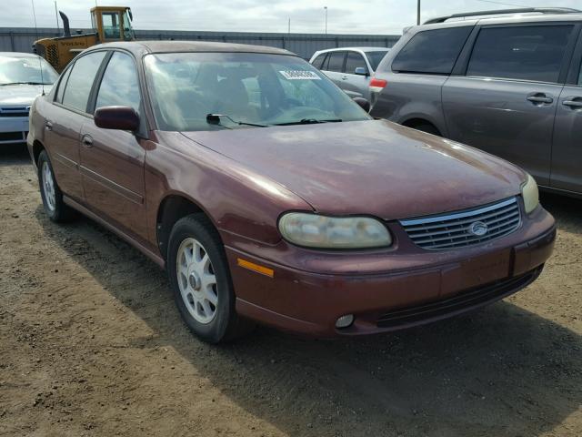 1G1NE52M9W6229201 - 1998 CHEVROLET MALIBU LS BURGUNDY photo 1