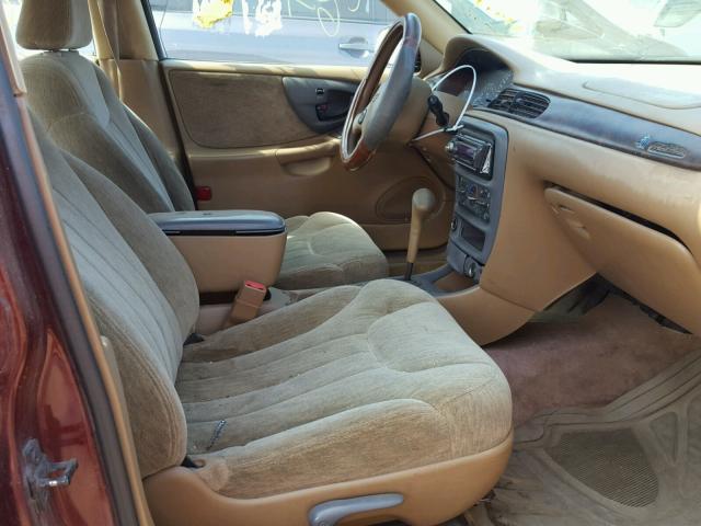 1G1NE52M9W6229201 - 1998 CHEVROLET MALIBU LS BURGUNDY photo 5