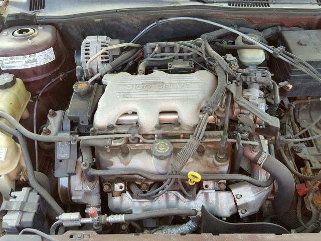 1G1NE52M9W6229201 - 1998 CHEVROLET MALIBU LS BURGUNDY photo 7