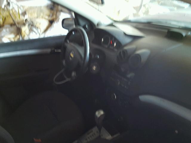 KL1TD5DE9AB051434 - 2010 CHEVROLET AVEO LS RED photo 9