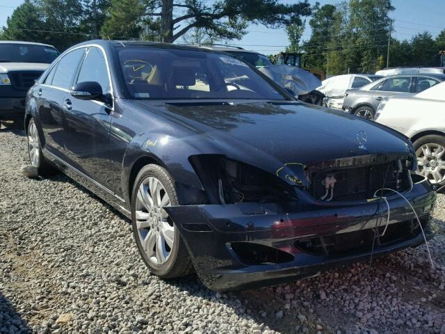 WDDNG71X68A172762 - 2008 MERCEDES-BENZ S 550 BLUE photo 1