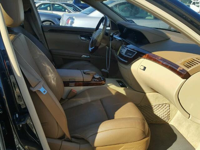 WDDNG71X68A172762 - 2008 MERCEDES-BENZ S 550 BLUE photo 5