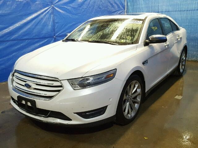 1FAHP2J80DG159277 - 2013 FORD TAURUS LIM WHITE photo 2