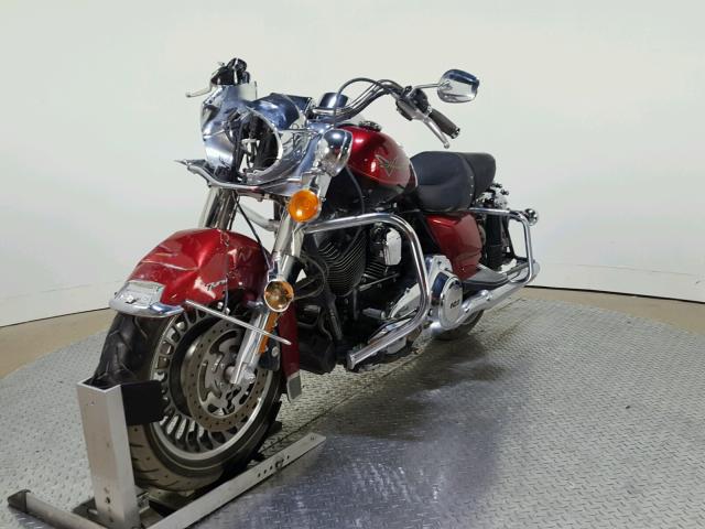 1HD1FBM13CB664754 - 2012 HARLEY-DAVIDSON FLHR ROAD RED photo 4