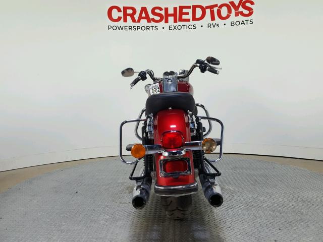 1HD1FBM13CB664754 - 2012 HARLEY-DAVIDSON FLHR ROAD RED photo 7