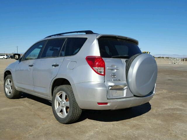 JTMBD33V165019917 - 2006 TOYOTA RAV4 SILVER photo 3