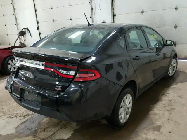 1C3CDFBB5ED919712 - 2014 DODGE DART SXT BLACK photo 4