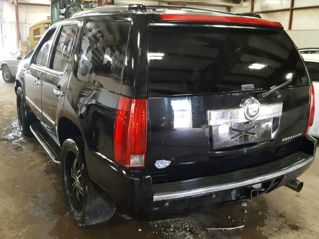 1GYFK638X7R380179 - 2007 CADILLAC ESCALADE L BLACK photo 3