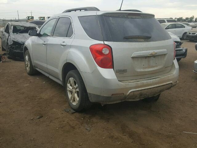 2GNFLNEK1D6380379 - 2013 CHEVROLET EQUINOX SILVER photo 3