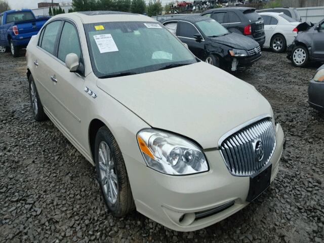 1G4HJ5EM0BU111857 - 2011 BUICK LUCERNE TAN photo 1