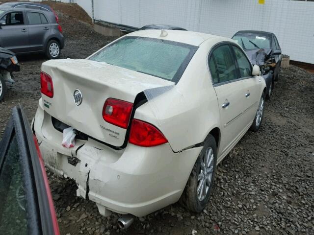 1G4HJ5EM0BU111857 - 2011 BUICK LUCERNE TAN photo 4