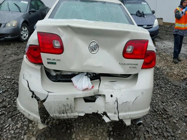 1G4HJ5EM0BU111857 - 2011 BUICK LUCERNE TAN photo 9