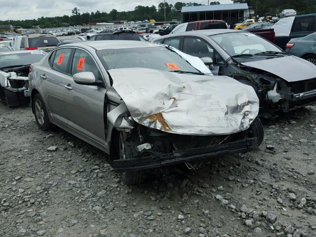 KNAGM4A70E5463012 - 2014 KIA OPTIMA LX SILVER photo 1