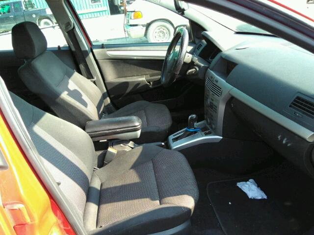 W08AT671485121067 - 2008 SATURN ASTRA RED photo 5