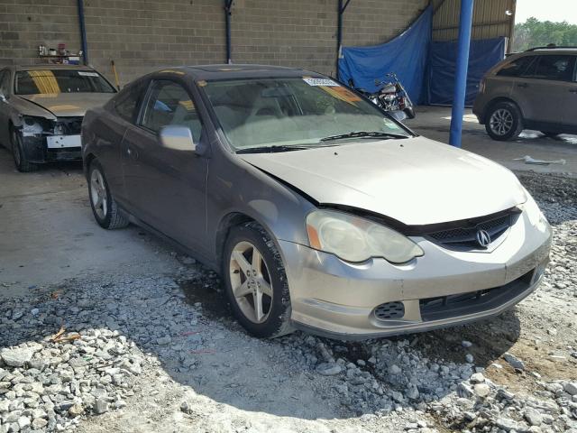 JH4DC53812C034200 - 2002 ACURA RSX GRAY photo 1