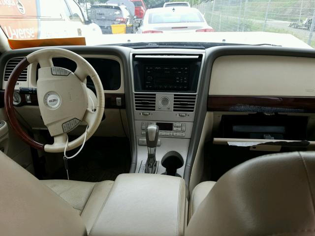 5LMEU88H44ZJ33485 - 2004 LINCOLN AVIATOR 金色 照片 9