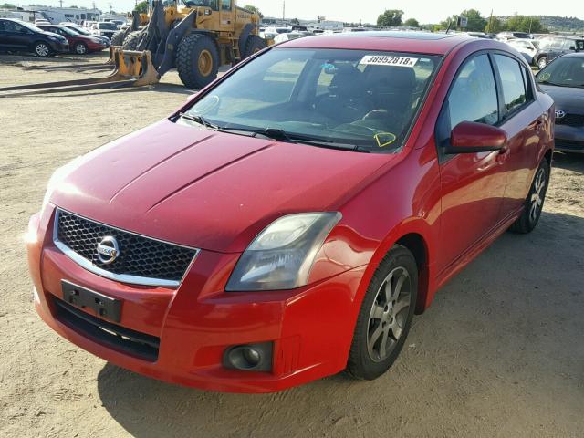 3N1AB6AP3CL773312 - 2012 NISSAN SENTRA 2.0 RED photo 2