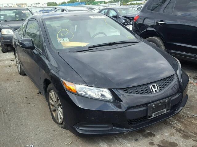 2HGFG3B86CH531537 - 2012 HONDA CIVIC BLACK photo 1