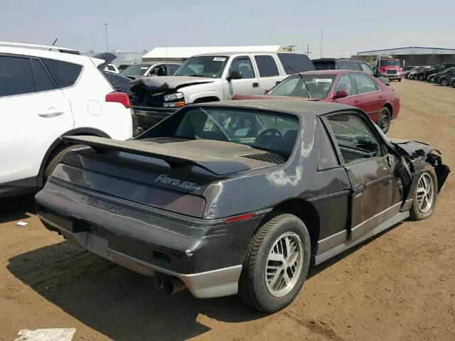 1G2PG3799FP248414 - 1985 PONTIAC FIERO BLACK photo 4