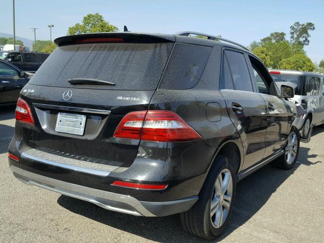 4JGDA2EB3CA001674 - 2012 MERCEDES-BENZ ML 350 BLU BLACK photo 4