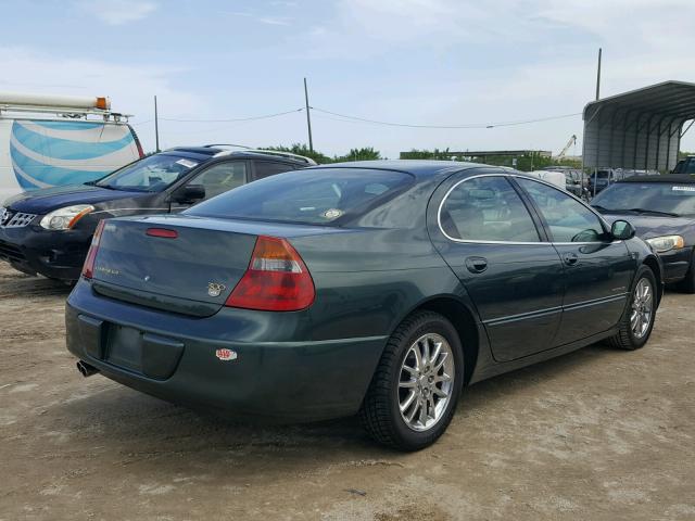 2C3AE66G41H539414 - 2001 CHRYSLER 300M GREEN photo 4