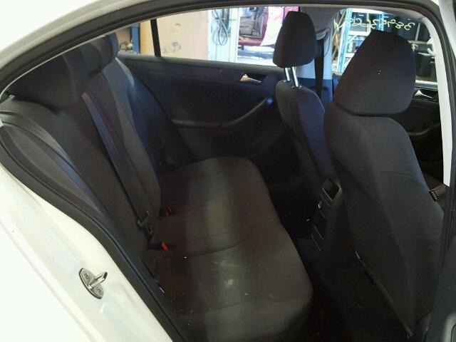 3VW1K7AJ1FM278570 - 2015 VOLKSWAGEN JETTA BASE Սպիտակ լուսանկար 6