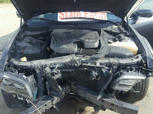 2C3CCABG4DH599284 - 2013 CHRYSLER 300 V6 GRAY photo 7