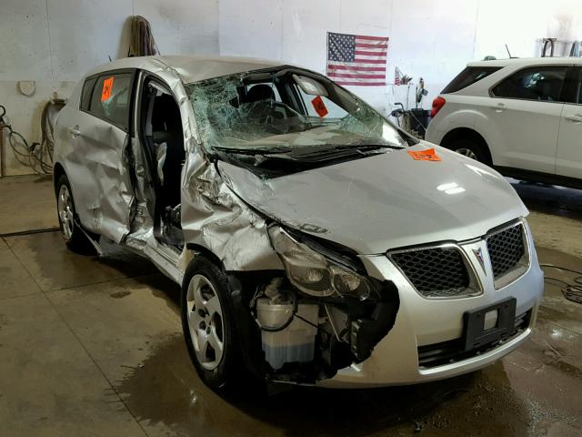 5Y2SP67879Z476015 - 2009 PONTIAC VIBE SILVER photo 1