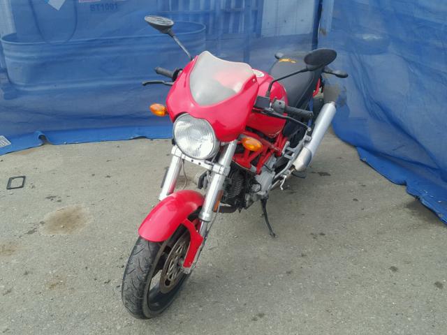 ZDM1RA2KX6B083243 - 2006 DUCATI MONSTER 62 RED photo 2