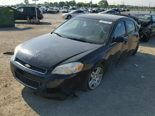 2G1WU581469329722 - 2006 CHEVROLET IMPALA BLACK photo 2