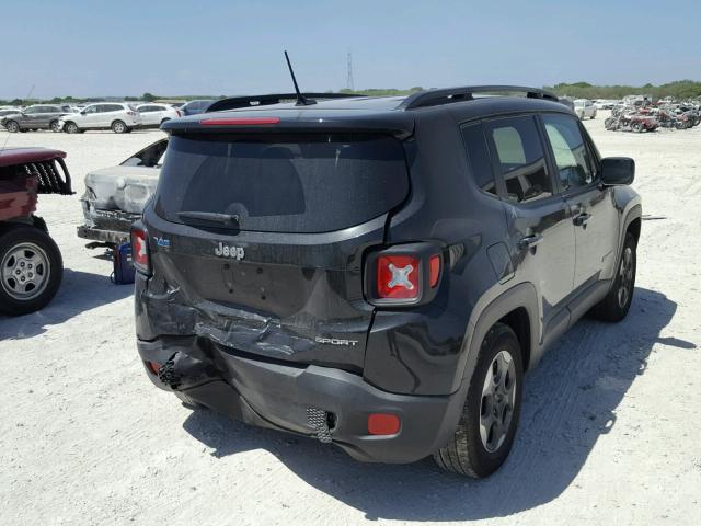 ZACCJAAB5HPF77547 - 2017 JEEP RENEGADE S 黑色 照片 4