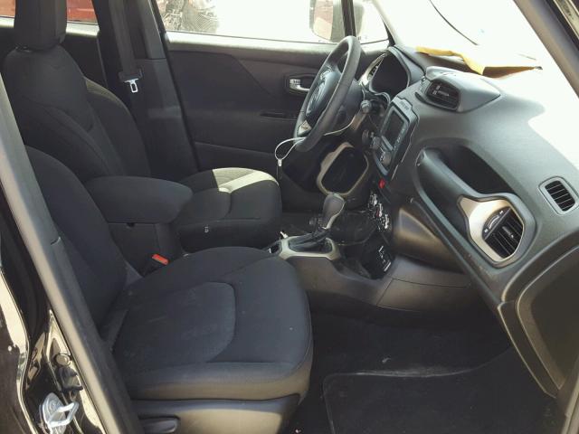ZACCJAAB5HPF77547 - 2017 JEEP RENEGADE S 黑色 照片 5