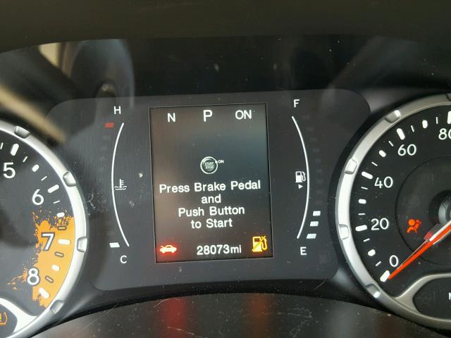 ZACCJAAB5HPF77547 - 2017 JEEP RENEGADE S 黑色 照片 8