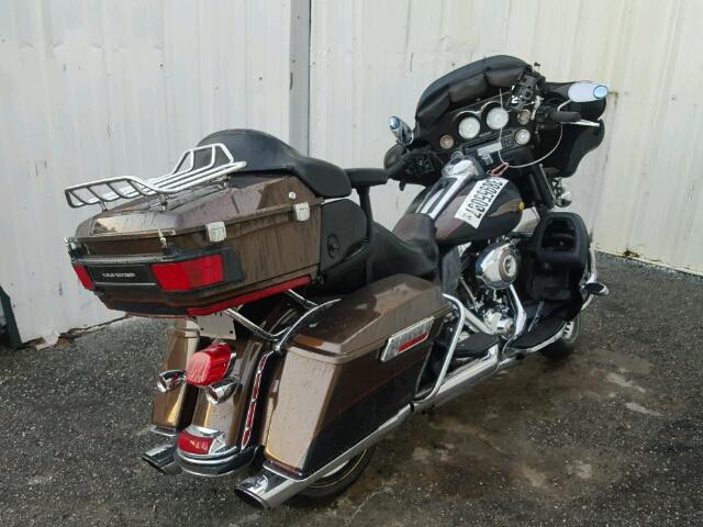 1HD1KEM20DB630603 - 2013 HARLEY-DAVIDSON FLHTK ELEC BROWN photo 4