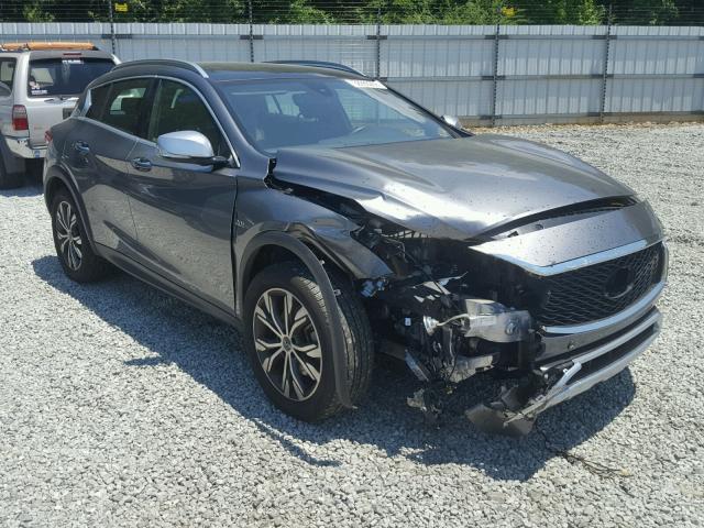 SJKCH5CR0HA019051 - 2017 INFINITI QX30 BASE GRAY photo 1