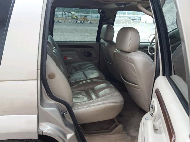 1GYEK13R6XR413816 - 1999 CADILLAC ESCALADE TAN photo 6